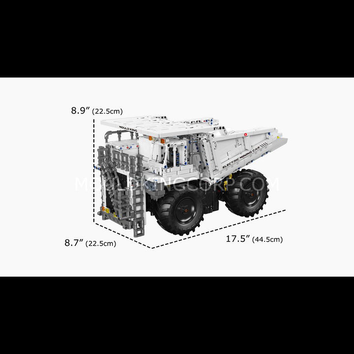 Mould King 17078 Remote Control Mine Haul Truck Building Set | 2,588 Pcs