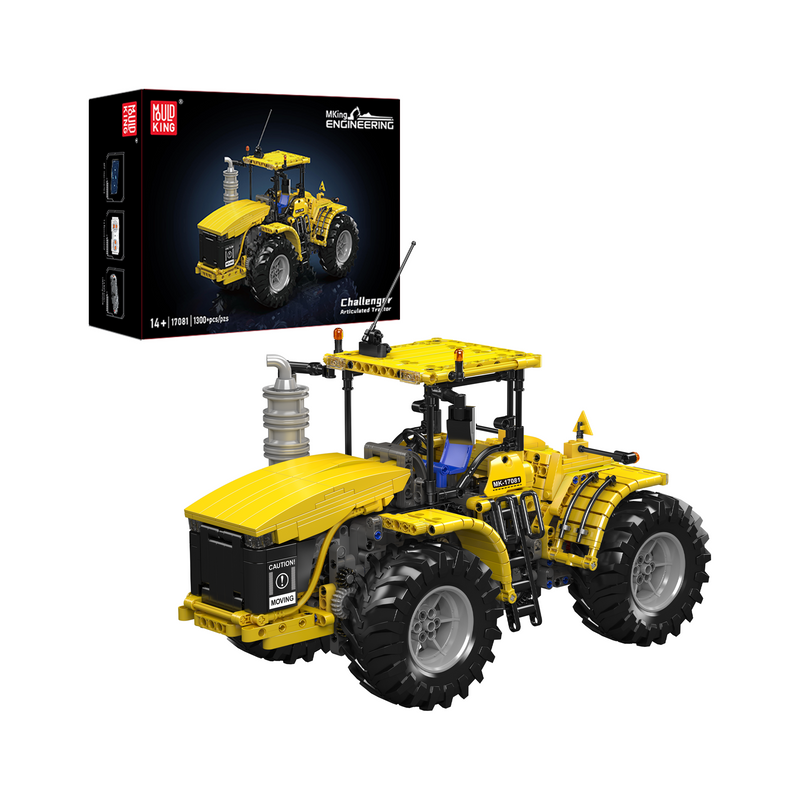 Mallenkoning 17081 Challenger Gelede Tractor Bouwset | 1.300 Stuks