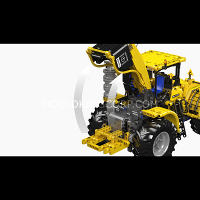 Mallenkoning 17081 Challenger Gelede Tractor Bouwset | 1.300 Stuks
