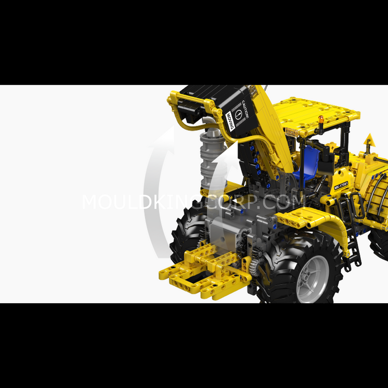 Mallenkoning 17081 Challenger Gelede Tractor Bouwset | 1.300 Stuks