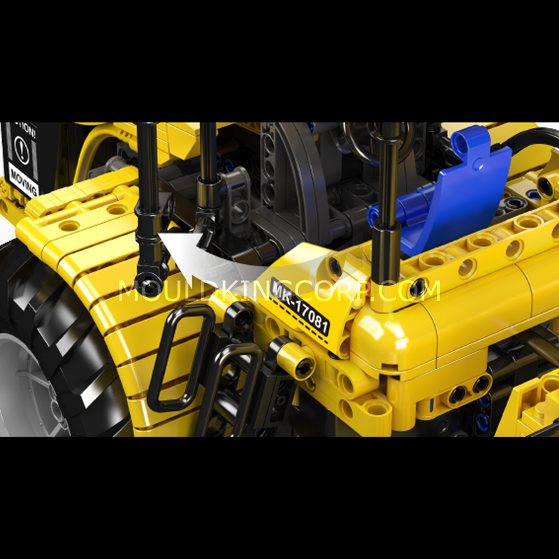 Mallenkoning 17081 Challenger Gelede Tractor Bouwset | 1.300 Stuks
