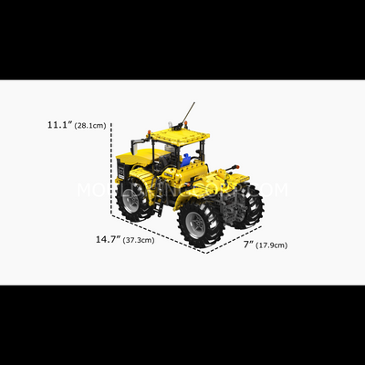 Mallenkoning 17081 Challenger Gelede Tractor Bouwset | 1.300 Stuks