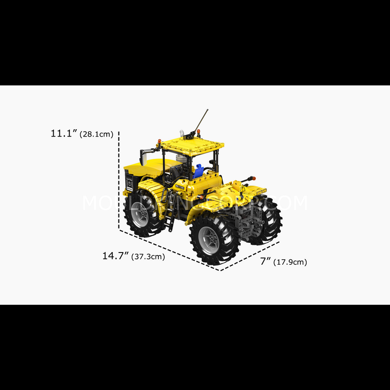 Mallenkoning 17081 Challenger Gelede Tractor Bouwset | 1.300 Stuks
