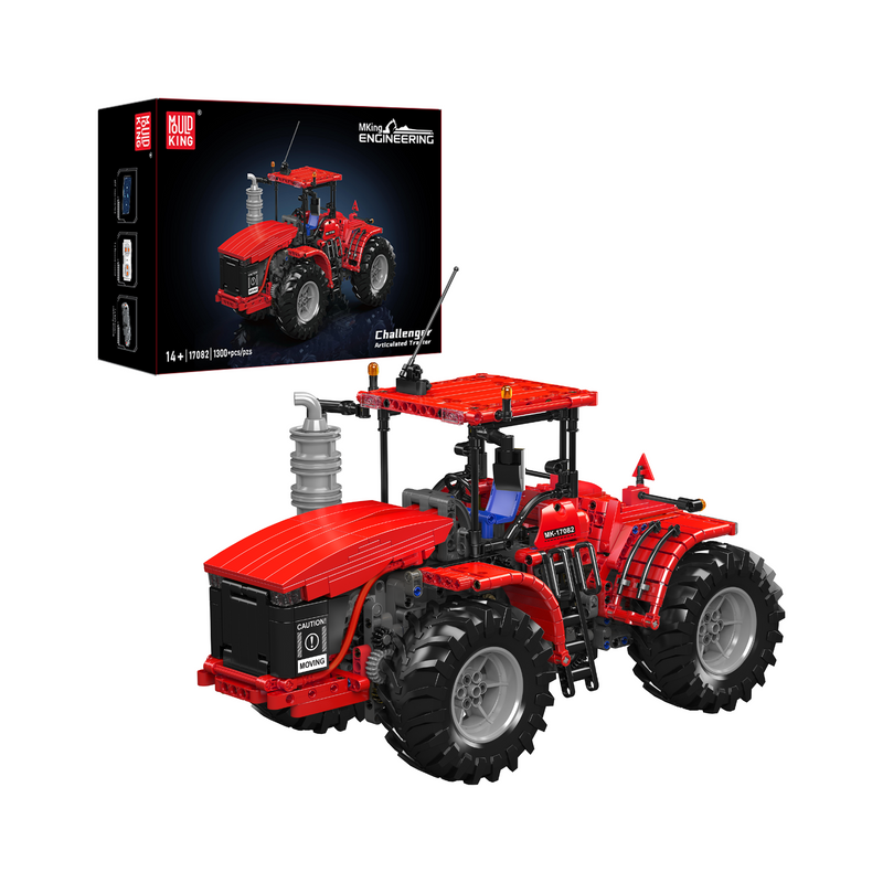 Mallenkoning 17081 Challenger Gelede Tractor Bouwset | 1.300 Stuks