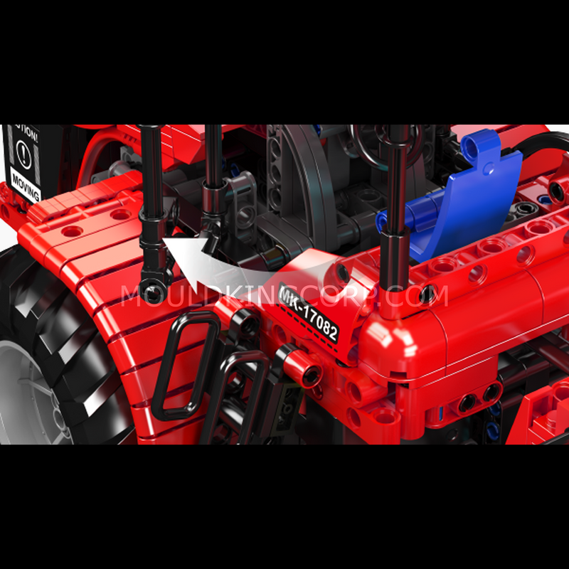 Mallenkoning 17081 Challenger Gelede Tractor Bouwset | 1.300 Stuks
