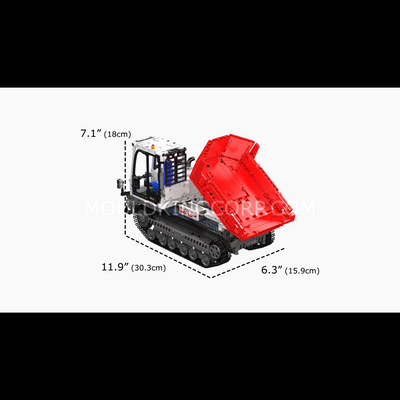 Mould King 17083 - Tombereau à chenilles télécommandé - Jeu de construction | 1 105 pièces