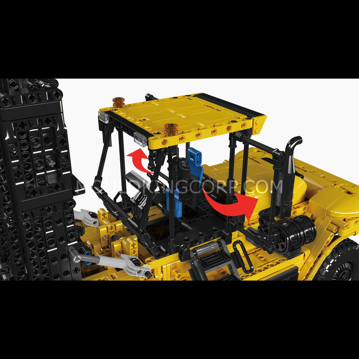 Mould King 17085 Remote Control Large-Tonnage Forklift Building Set | 2,274 Pcs