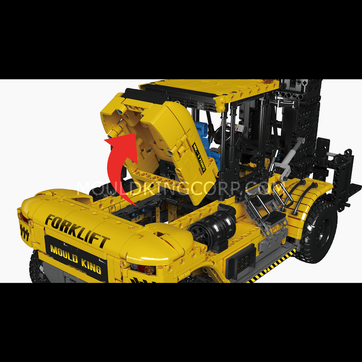 Mould King 17085 Remote Control Large-Tonnage Forklift Building Set | 2,274 Pcs