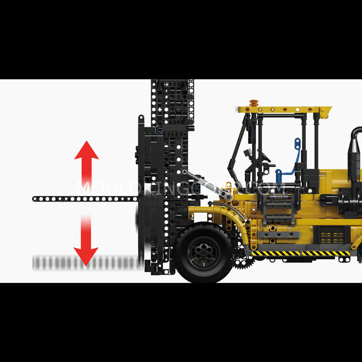 Mould King 17085 Remote Control Large-Tonnage Forklift Building Set | 2,274 Pcs