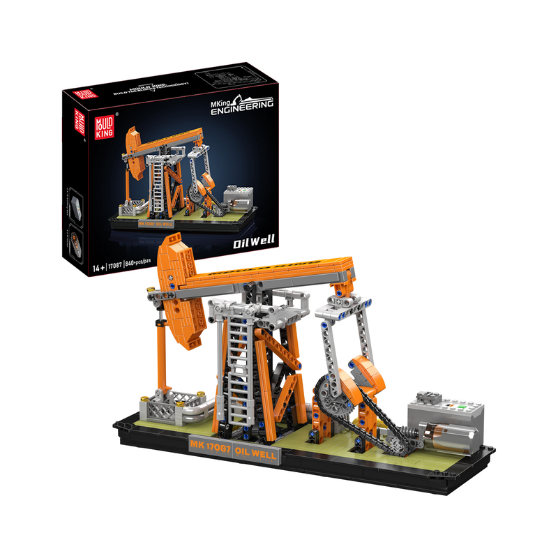 Mould King 17087 Oil Well Building Block Set | 840 Pcs