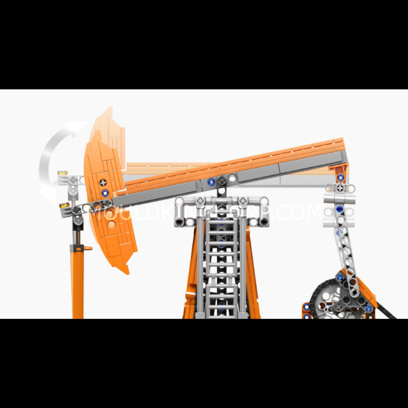 Mould King 17087 Oil Well Building Block Set | 840 Pcs