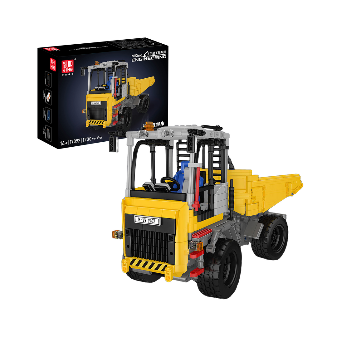 Mould King 17092 Articulated Dump Truck Building Set | 1,230 Pcs