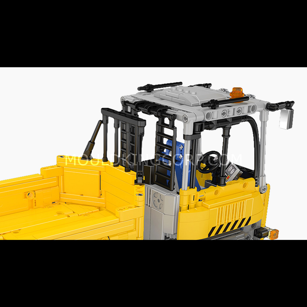 Mould King 17092 Articulated Dump Truck Building Set | 1,230 Pcs