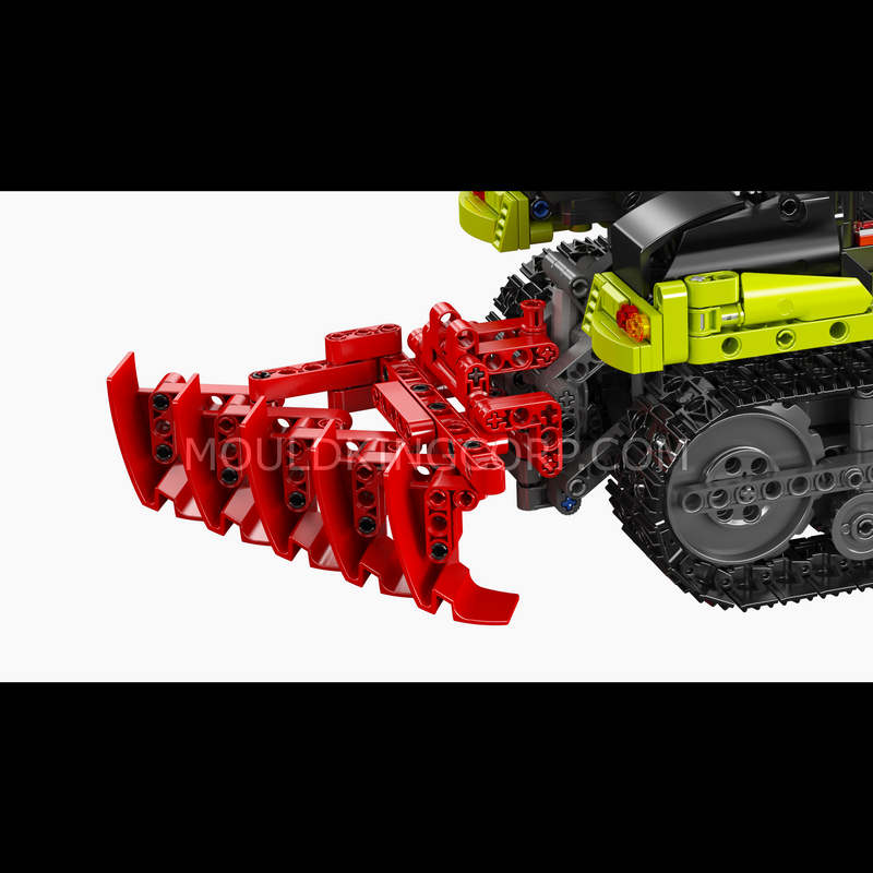 Mould King 17093 Remote-Controlled Tracked Tractor Building Set | 1,357 Pcs