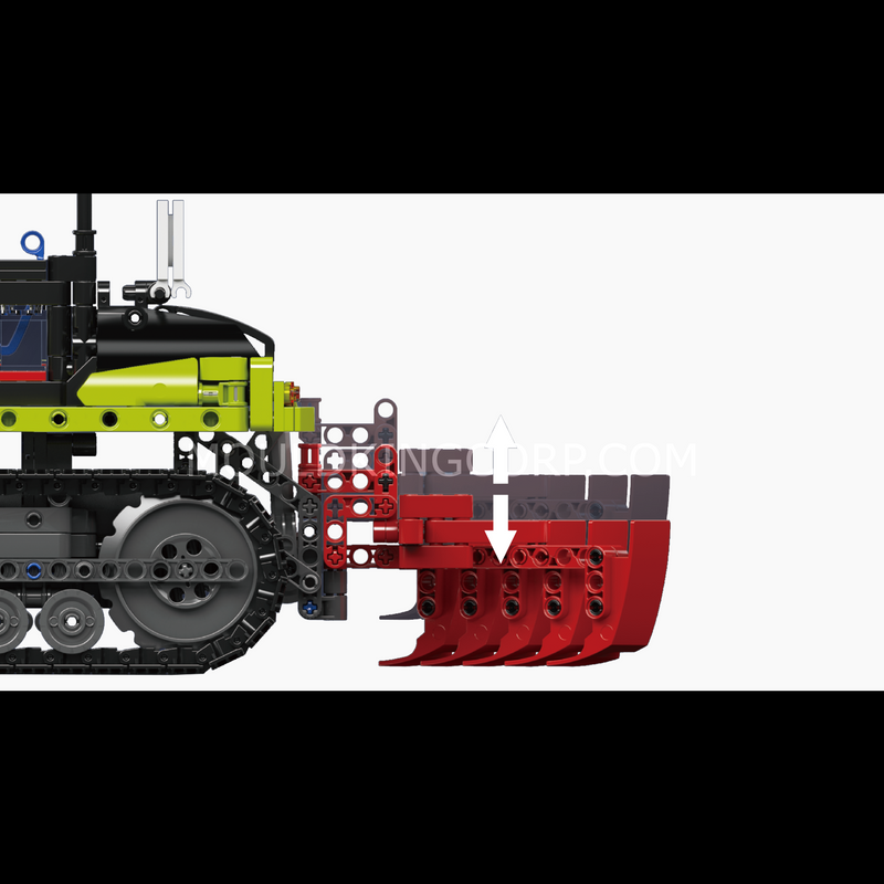 Mould King 17093 Remote-Controlled Tracked Tractor Building Set | 1,357 Pcs