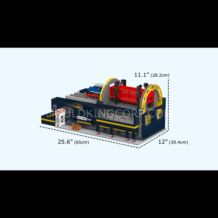 Mould King 17094 Railcar Rotary Dumper Engineering Building Set | 2,830 Pcs