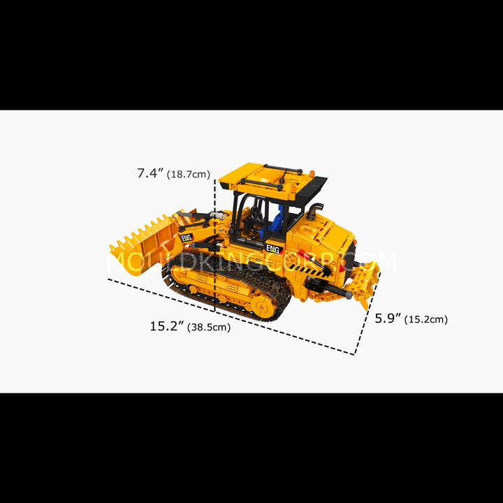 Mould King 17098 Tracked Loading Vehicle Building Set | 1,208 Pcs