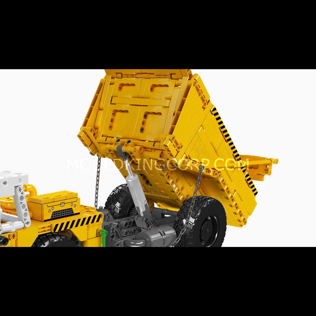 Mould King 17101/17102 Remote Control Articulated Mining Dump Truck Building Set | 1,730 Pcs
