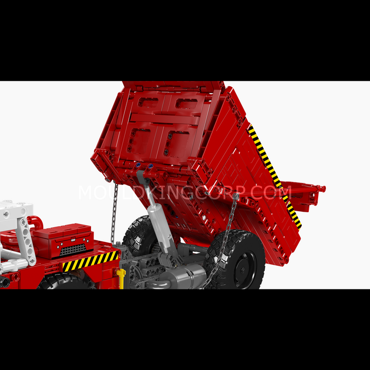 Mould King 17101/17102 Remote Control Articulated Mining Dump Truck Building Set | 1,730 Pcs
