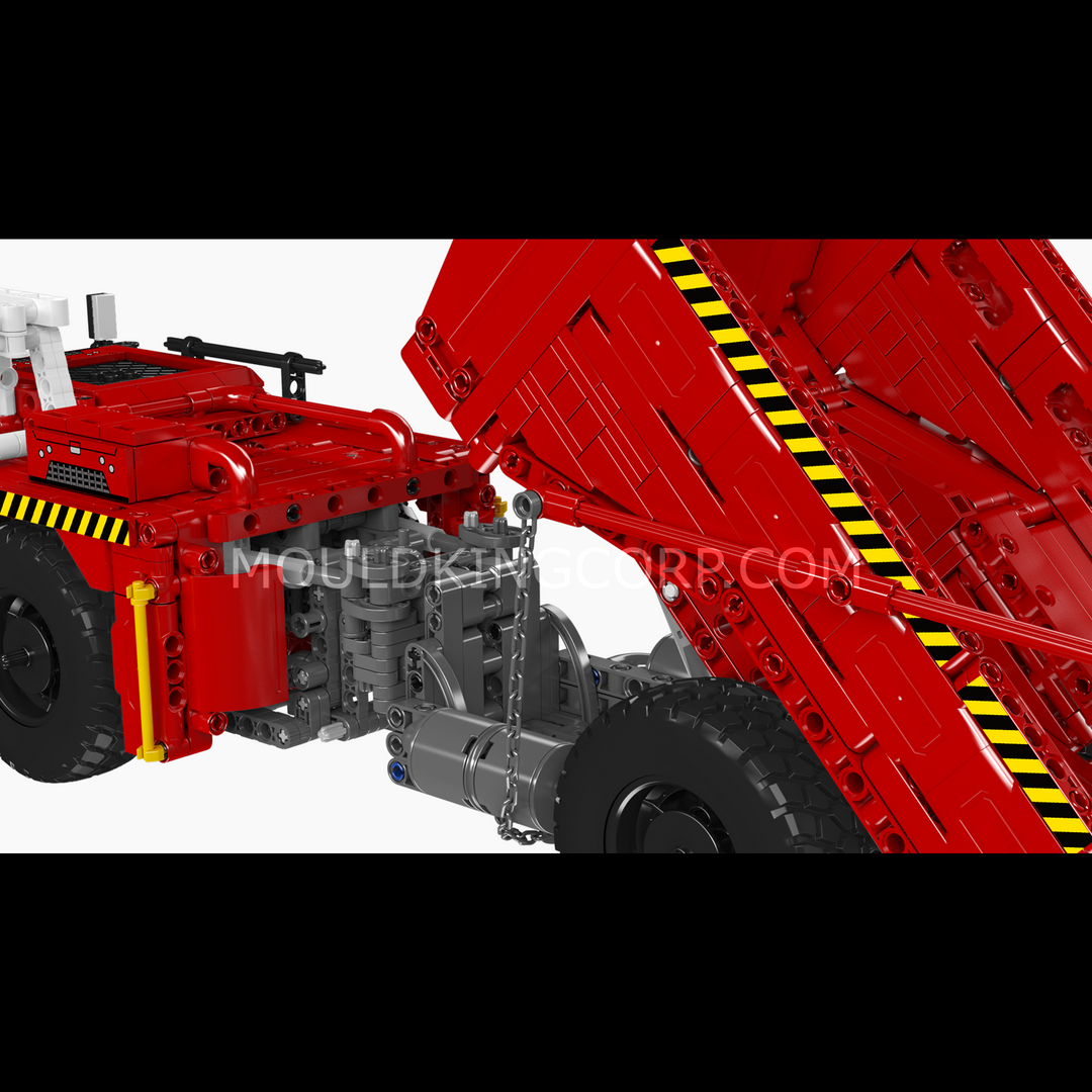 Mould King 17101/17102 Remote Control Articulated Mining Dump Truck Building Set | 1,730 Pcs