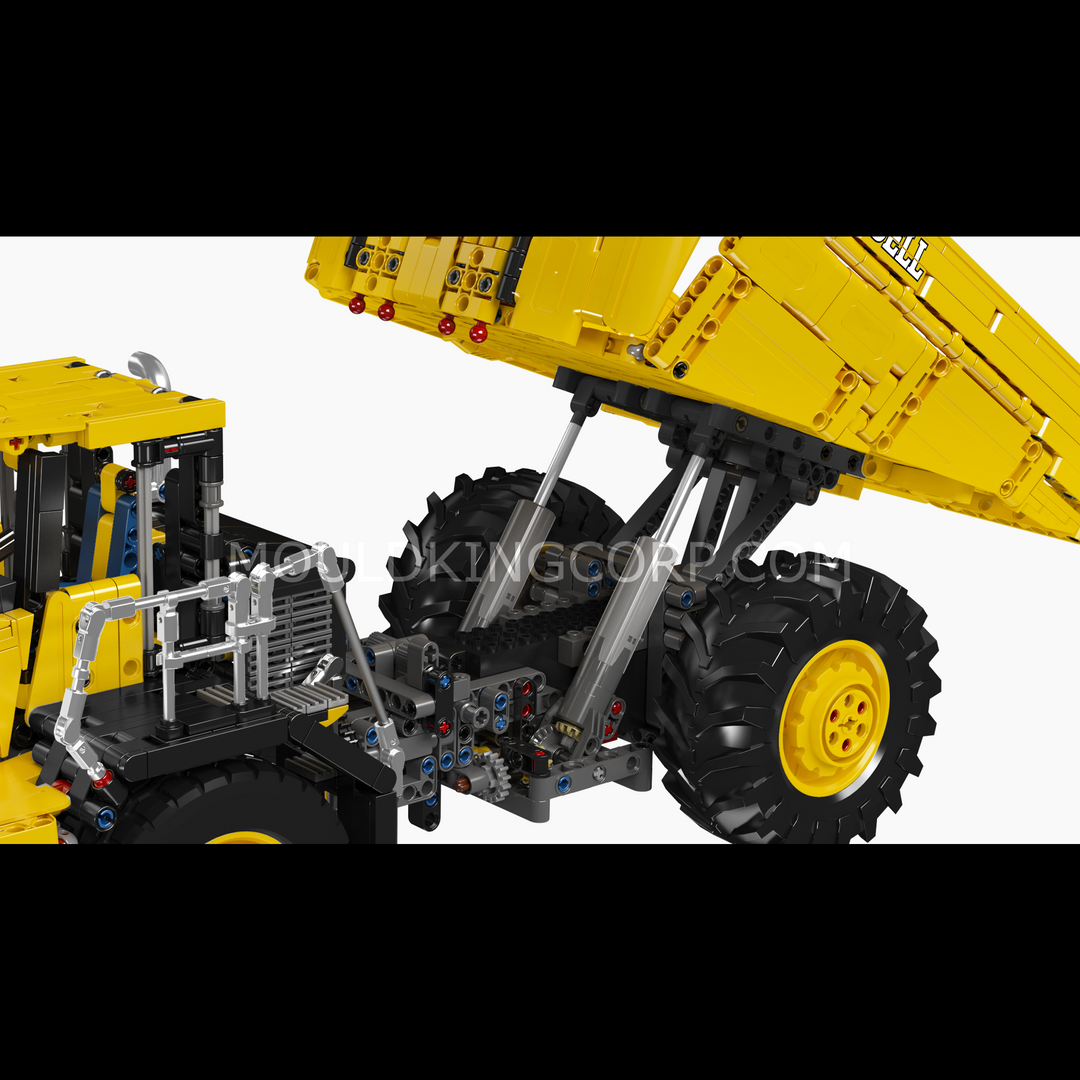 Mould King 17104 Remote Control Articulated Haul Truck Building Set | 2,674 Pcs