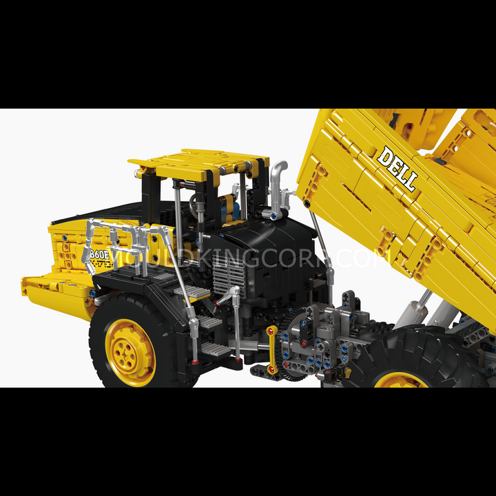 Mould King 17104 Remote Control Articulated Haul Truck Building Set | 2,674 Pcs