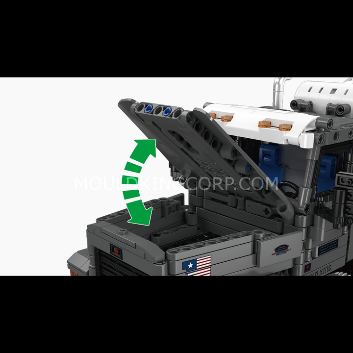 Mould King 17105 Remote Control Concrete Mixer Truck Building Set | 2,165 Pcs