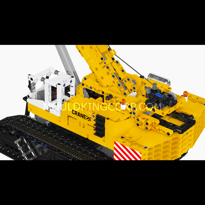 Mould King 17106 Remote Control Crawler Crane Building Set | 1,984 Pcs