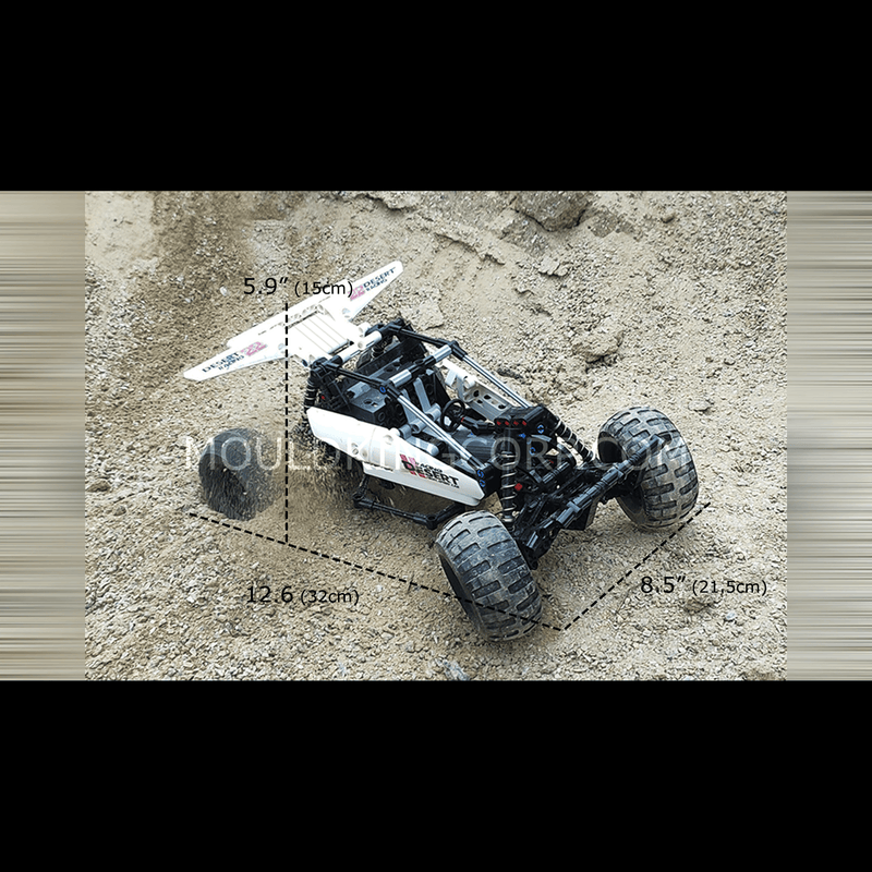 MOULD KING 18001 Desert Racing Buggy Remote Controlled Building Set | 394 PCS