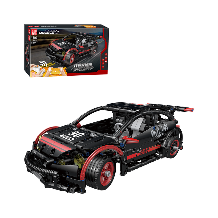 Mould King 18013 Hatchback R Remote Control Racer Building Set | 587 Pcs