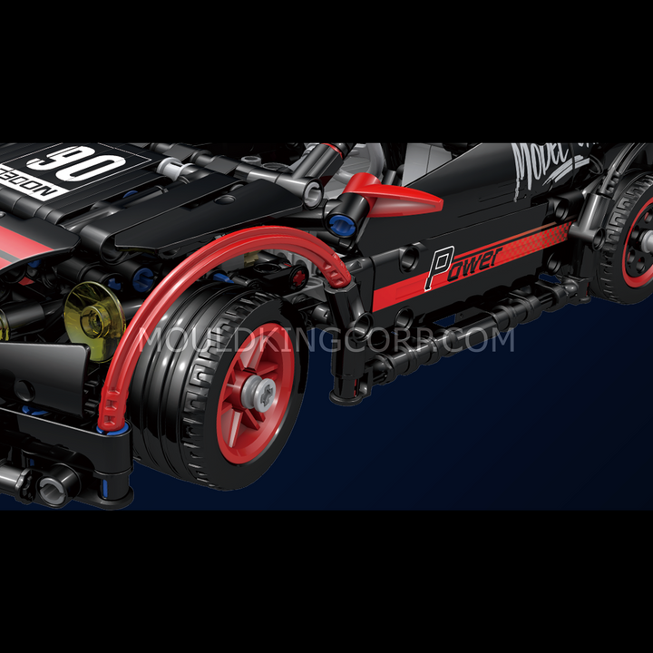 Mould King 18013 Hatchback R Remote Control Racer Building Set | 587 Pcs