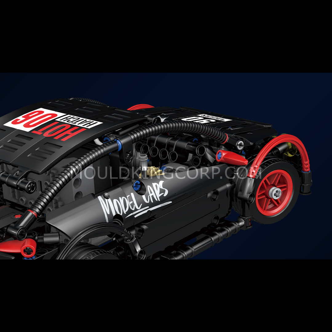 Mould King 18013 Hatchback R Remote Control Racer Building Set | 587 Pcs
