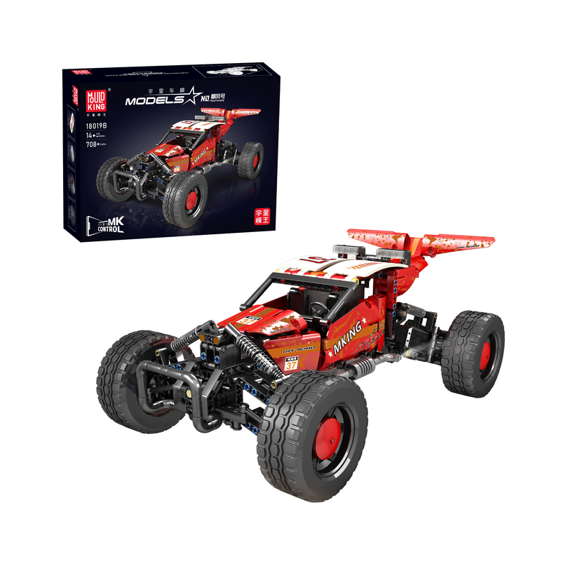 MOULD KING 18019B Hurricane Graffiti Buggy Ferngesteuerter Bausatz | 708 PCS