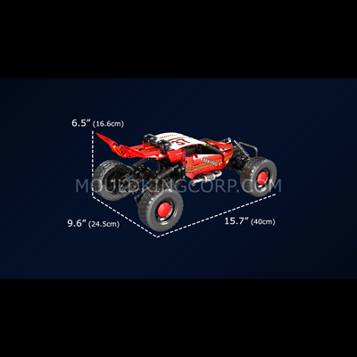MOULD KING 18019B Hurricane Graffiti Buggy Ferngesteuerter Bausatz | 708 PCS