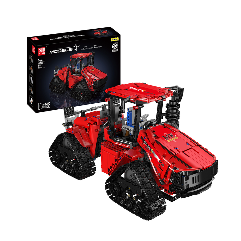 Mould King 18020S Remote Controlled Pneumatic Crawler Tractor Building Set | 1,769 Pcs