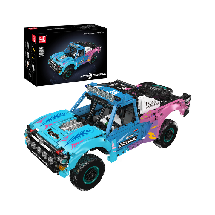Mould King 18040 RC Desert Trophy Truck with Air Suspension Building Set | 1,573 Pcs