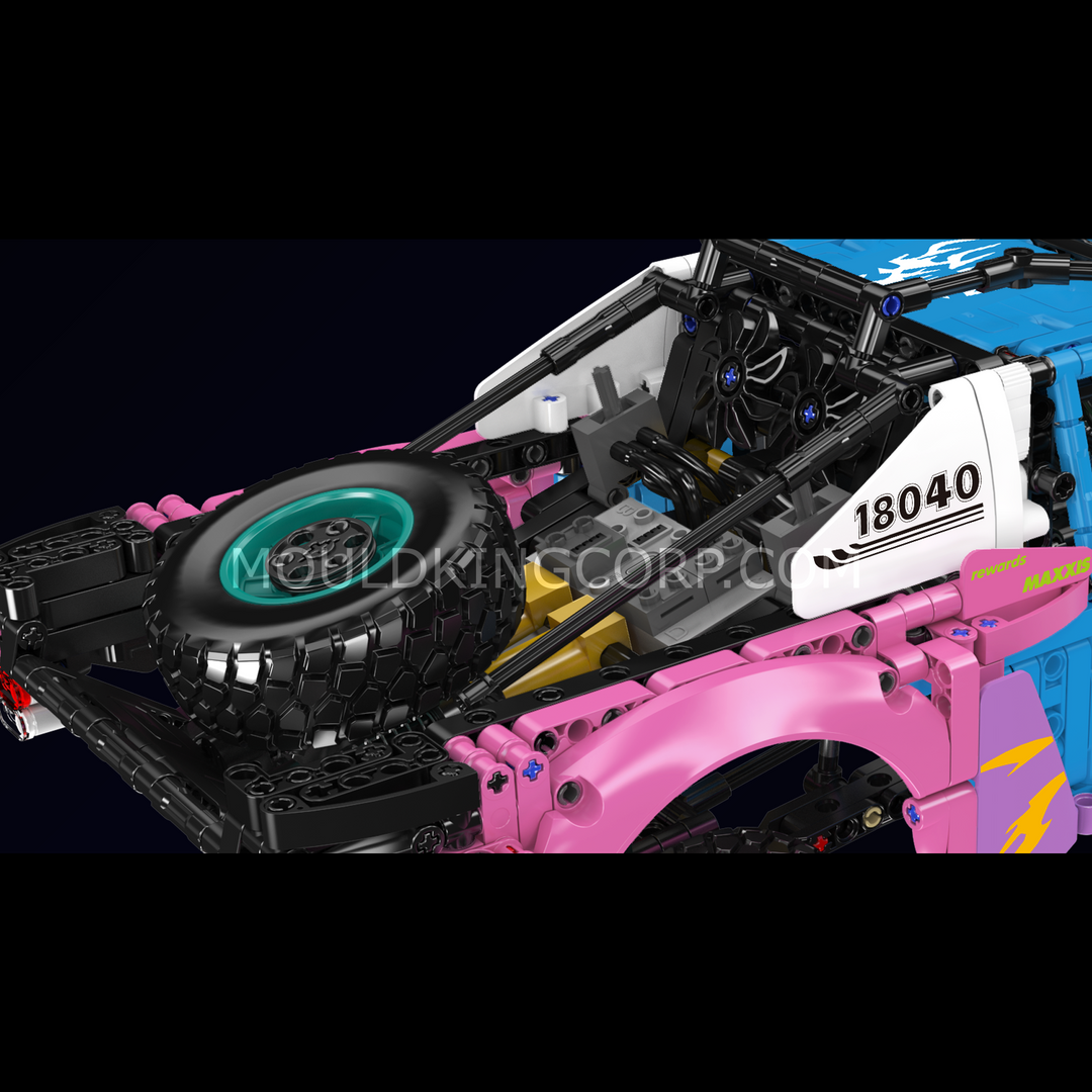 Mould King 18040 RC Desert Trophy Truck with Air Suspension Building Set | 1,573 Pcs