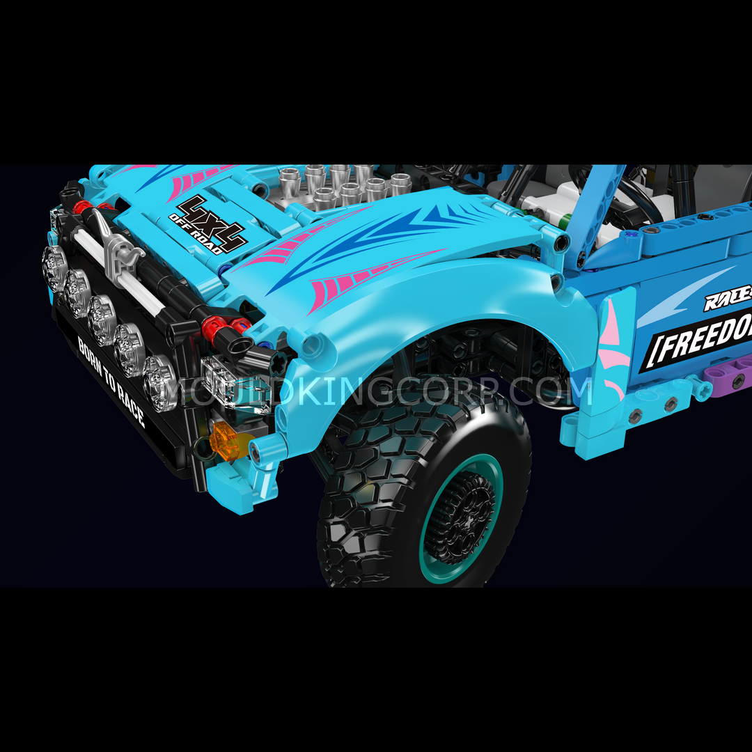Mould King 18040 RC Desert Trophy Truck with Air Suspension Building Set | 1,573 Pcs