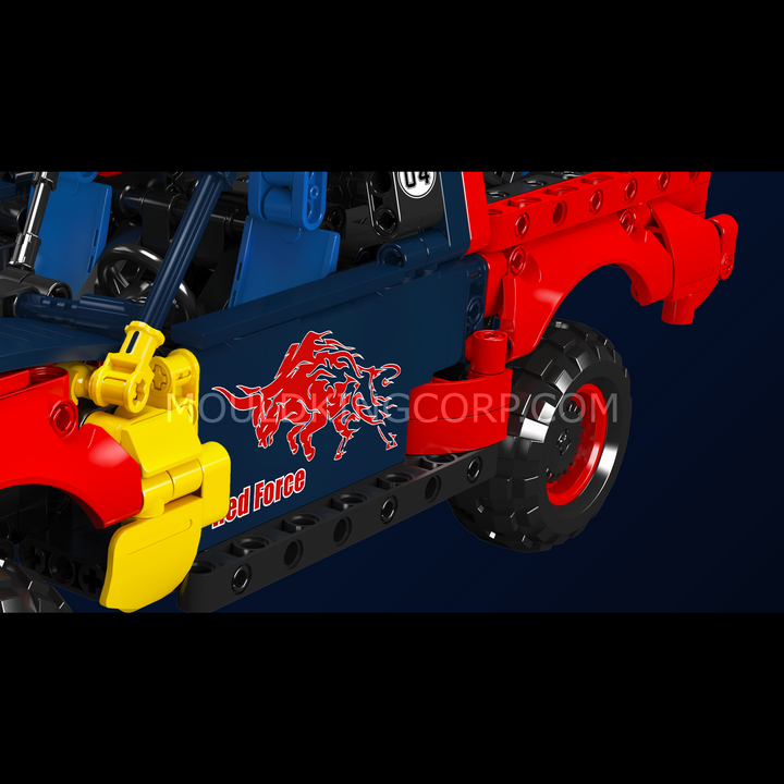 Mould King 18041 Pull-Back Trophy Truck Building Set | 894 Pcs