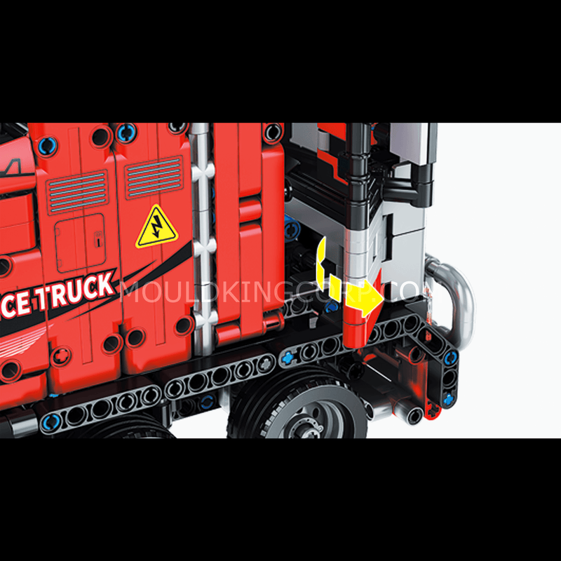 MOULD KING 19001 Remote Controlled Tow Truck Building Set | 1,498 PCS
