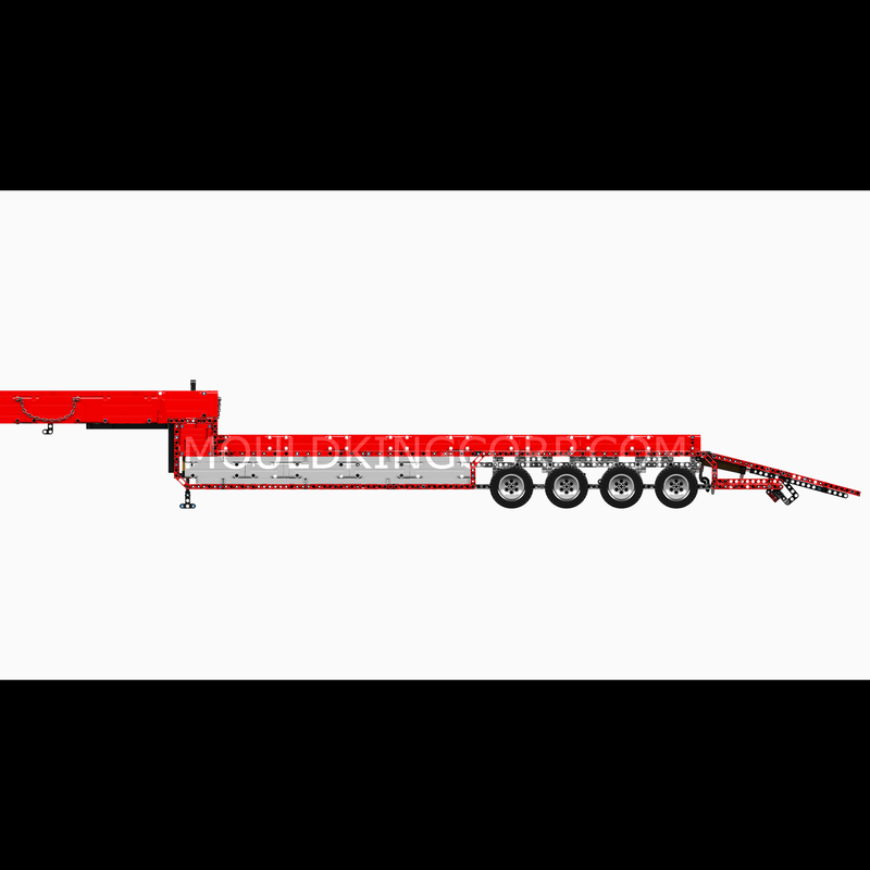 MOULD KING 19015T FH16 Pneumatic Tractor Trailer Building Set | 3,399 Pcs