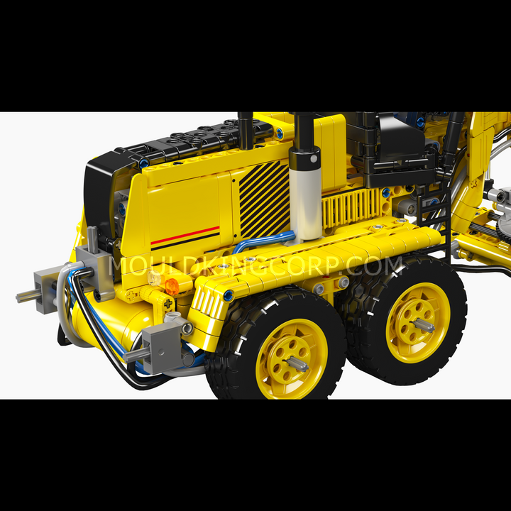Mould King 19023 GD655-6 Motor Grader Building Set | 1,109 Pcs