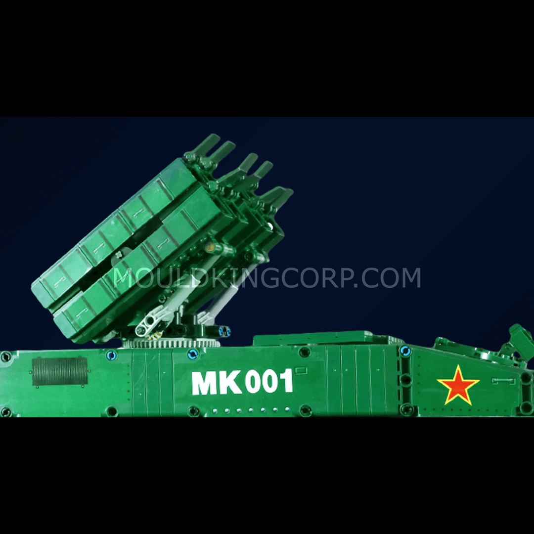 MOULD KING 20001 Afstandbestuurbare HJ-10 Anti-Tank Raket Bouwset | 1.689 PCS