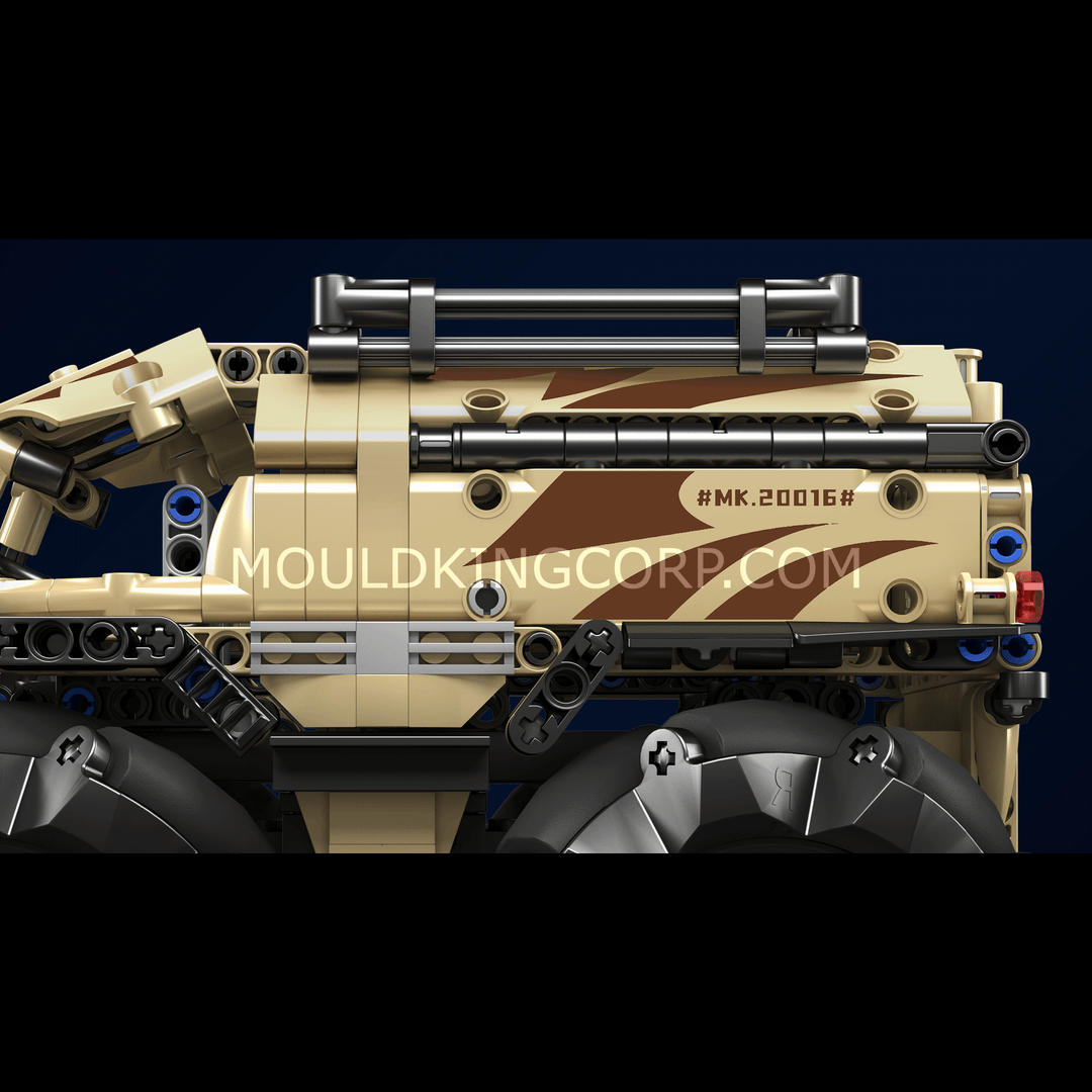 Mould King 20016 Mecanum ATV Remote Controlled Building Set | 617 PCS
