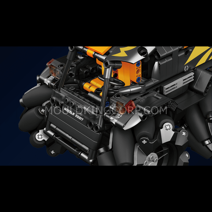 Mould King 20016 Mecanum ATV Remote Controlled Building Set | 617 PCS