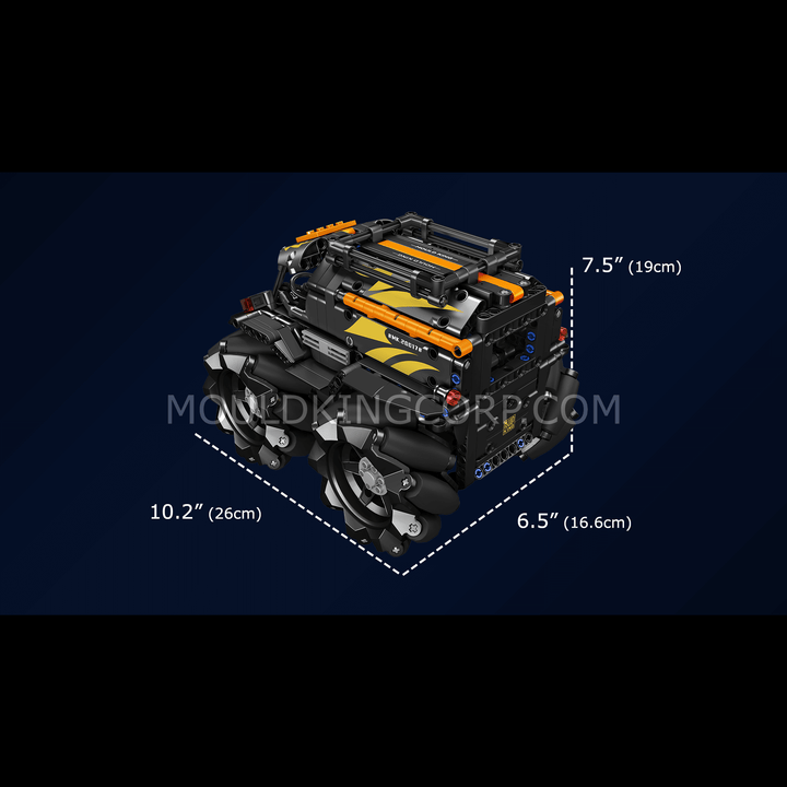 Mould King 20016 Mecanum ATV Remote Controlled Building Set | 617 PCS