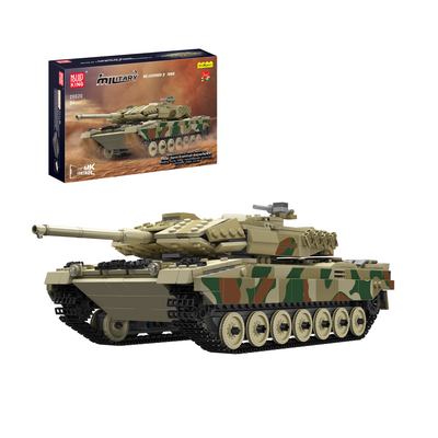 Mould King 20020S Remote Controlled LEOPARD 2 Tank Building Set | 1,100 Pcs