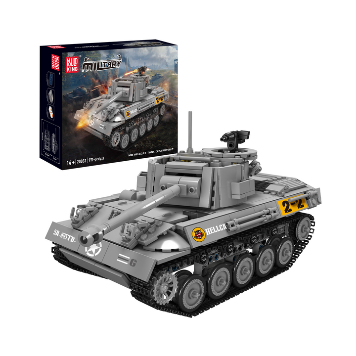 Mould King 20032 M16 Hellcat Tank Destroyer Building Set | 971 Pcs
