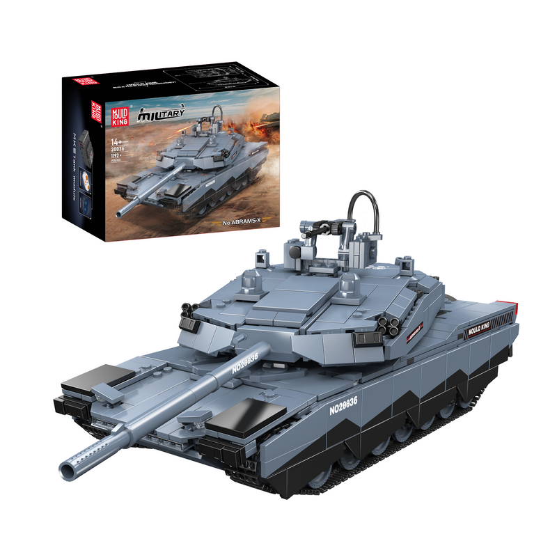 Mould King 20036 Abrams X Tank Model Building Set | 1,192 Pcs