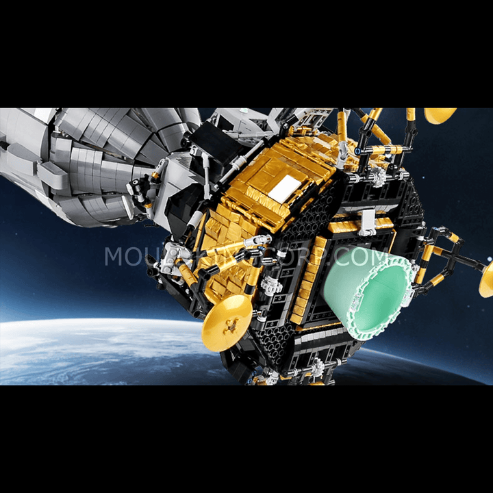 Mallenkoning 21006 Apollo 11 Ruimtevaartuig Bouwset | 7.106 stuks